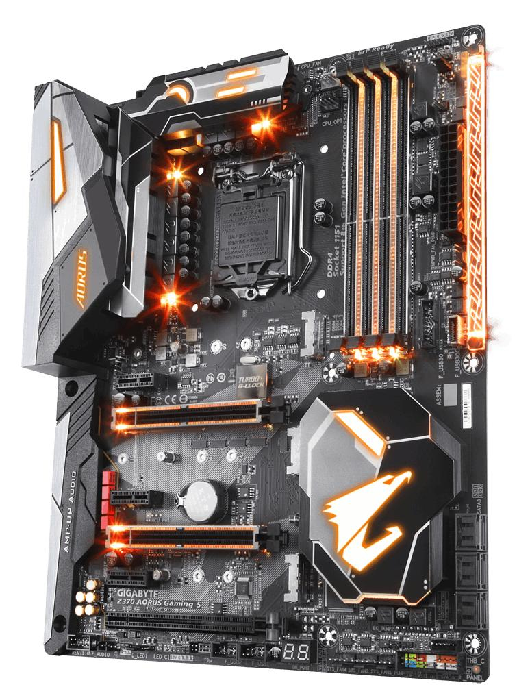 Tarjeta Madre Gigabyte Z370 Aorus Gaming 5 S-1151 Intel Z370 4Xddr4
