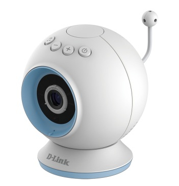 Camara-Monitor Para Bebés Inalambrca Dlink Dcs-825L Comp Android Y Ios