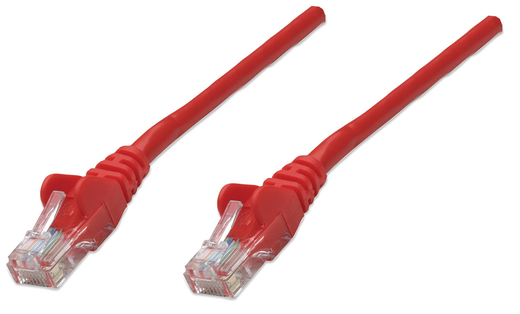 Cable Patch Cat 6, Utp 1.5F (0.5Mts) Intellinet Color Rojo 342131