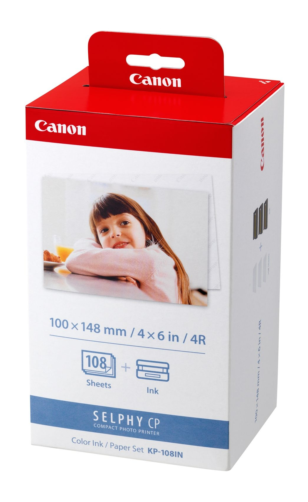 Papel Termico Canon 4X 108 Hojas P/Selphy Cp800 Cp900 (3115B001Aa)