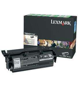 Toner Lexmark T654X11L Negro 36000Paginas