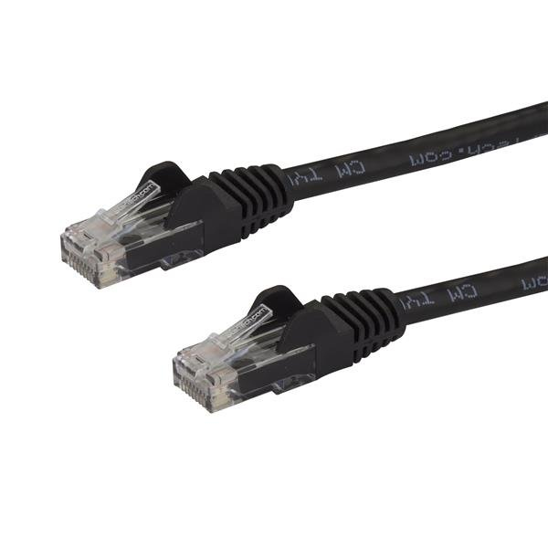 Startech Cable De Red 3M Cat6E Rj45 Negro Sin Enganches N6Patch10Bk