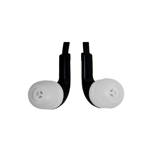 Audifonos De Viaje In-Ear Easy Line 3.5M 1.2Mt Negro/Blanco El-995234