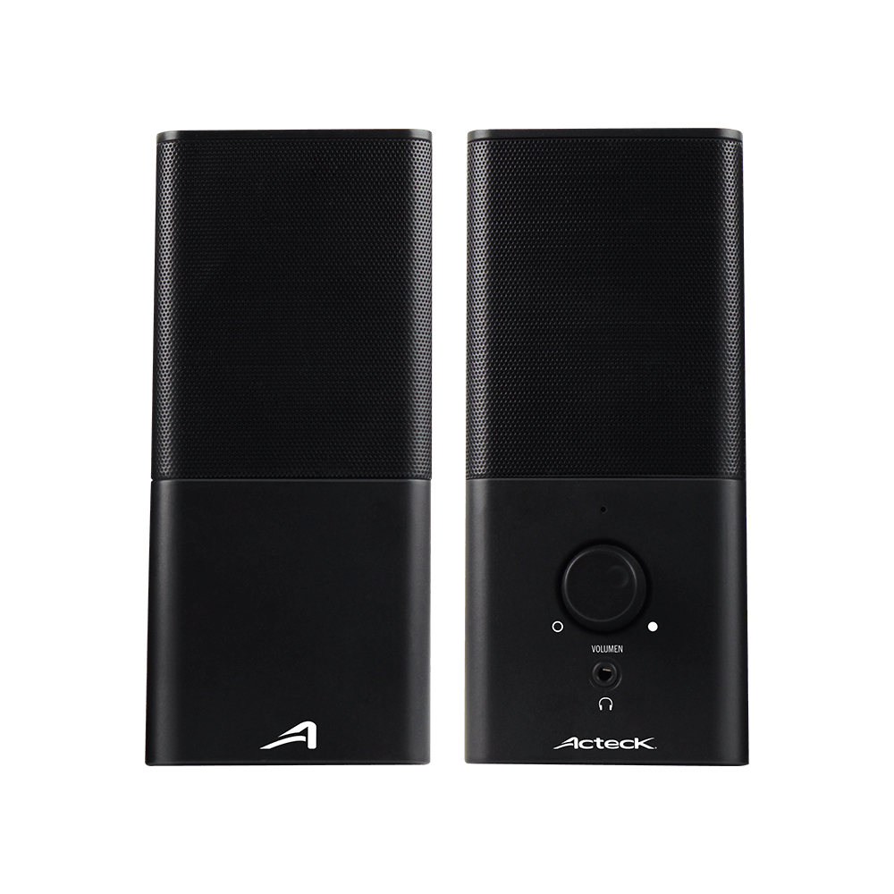 Bocina Acteck Sub 2.0 Usb /Auxiliar 3.5 Negra Ac-922043