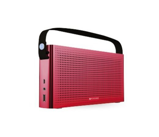 Bocinas Naceb Technology Na-0301R Color Rojo Inalambrica Bluetooth