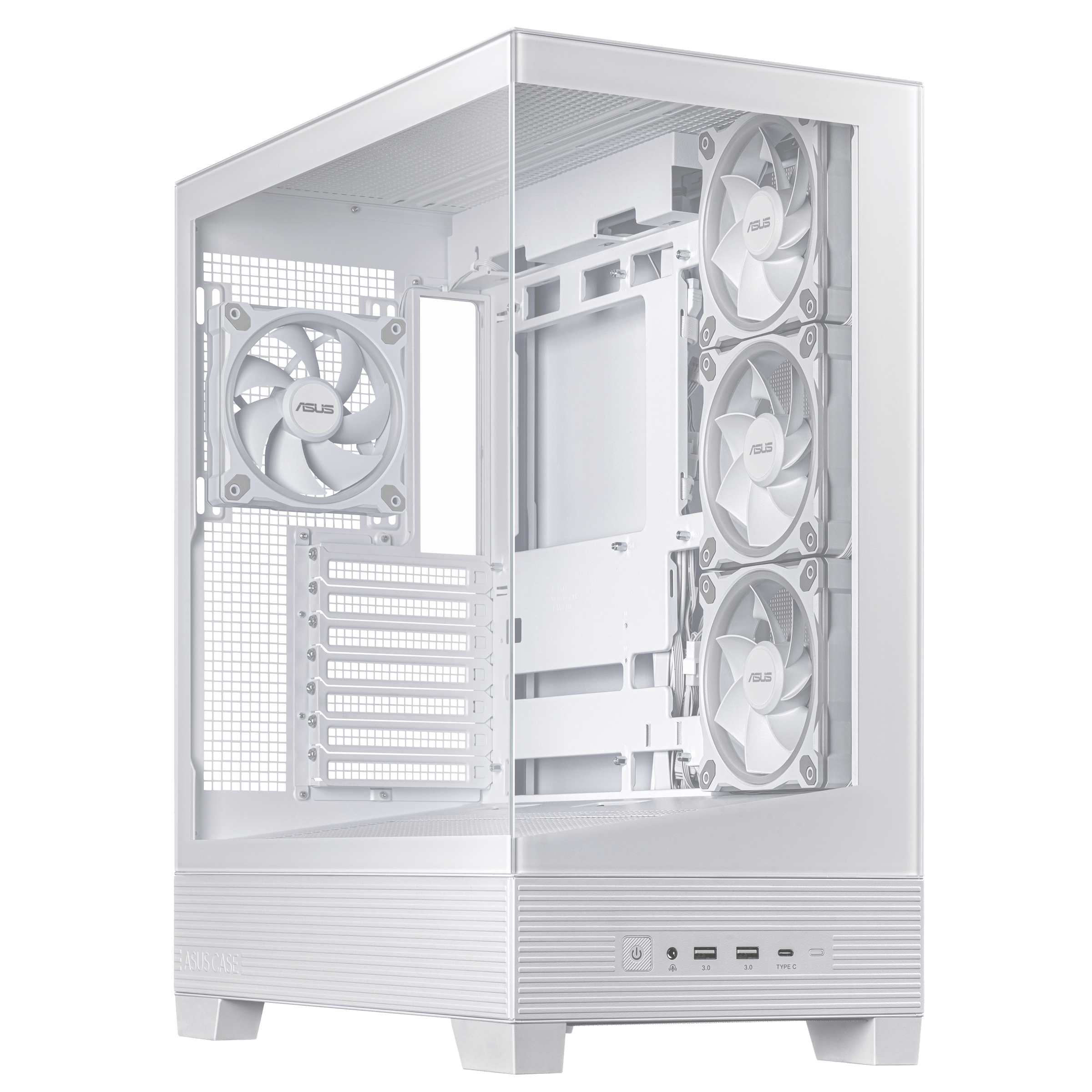 Gabinete Asus A31 Tg White Media Torre M-Atx 2Xusb-C Blanco 90Dc00R3-B19000