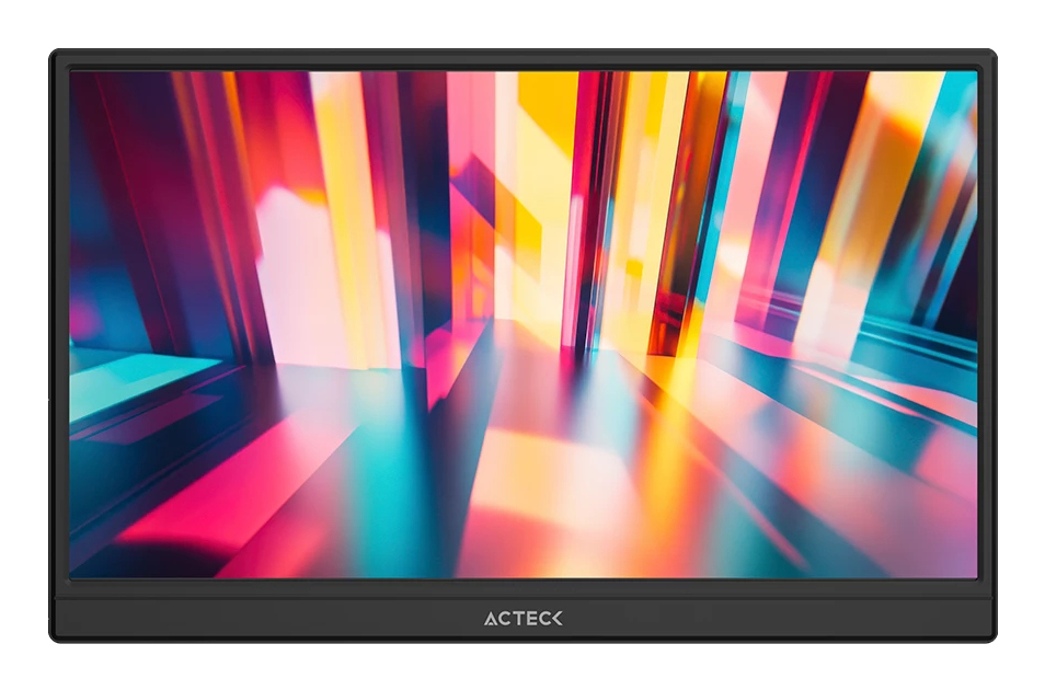 Monitor Portatil Acteck Linkpad Lp15Y 15.6" Ips Fhd 1920X1080 4Ms 60Hz Usb-C Negro Ac-943093