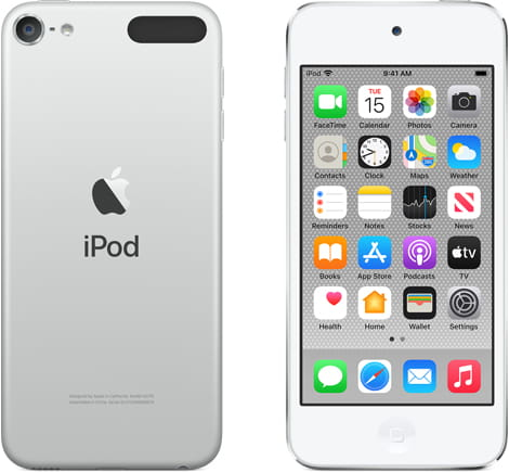 Ipod Apple Mvj52Be/A - Mp4 Ios 13 Plata 128Gb 4"