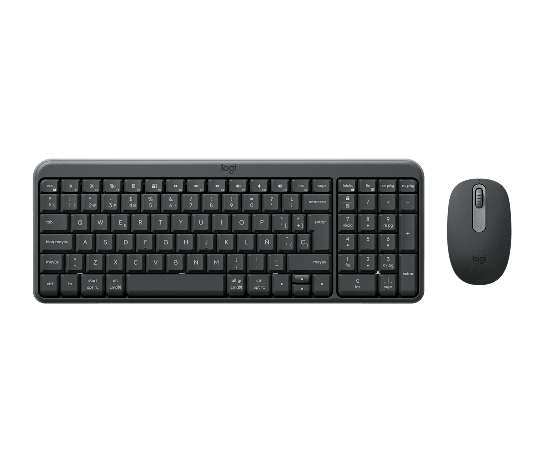Kit Logitech Mk250 Bluetooth Ratón Incluido Grafito 920-013513