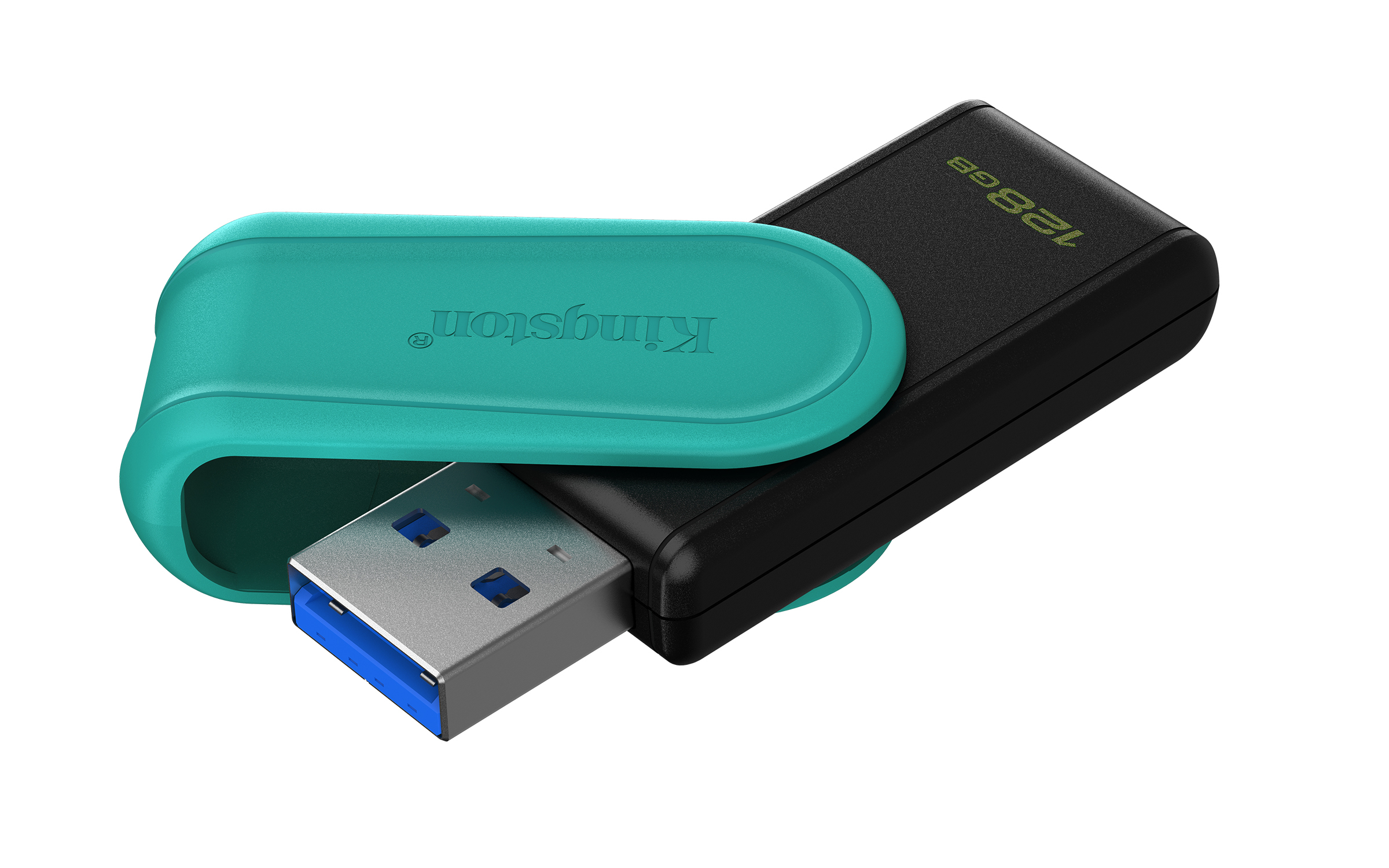 Memoria Usb Kingston Exodia S 128Gb Usb 3.2 Gen1 Negro/Turquesa Dtxs/128Gb