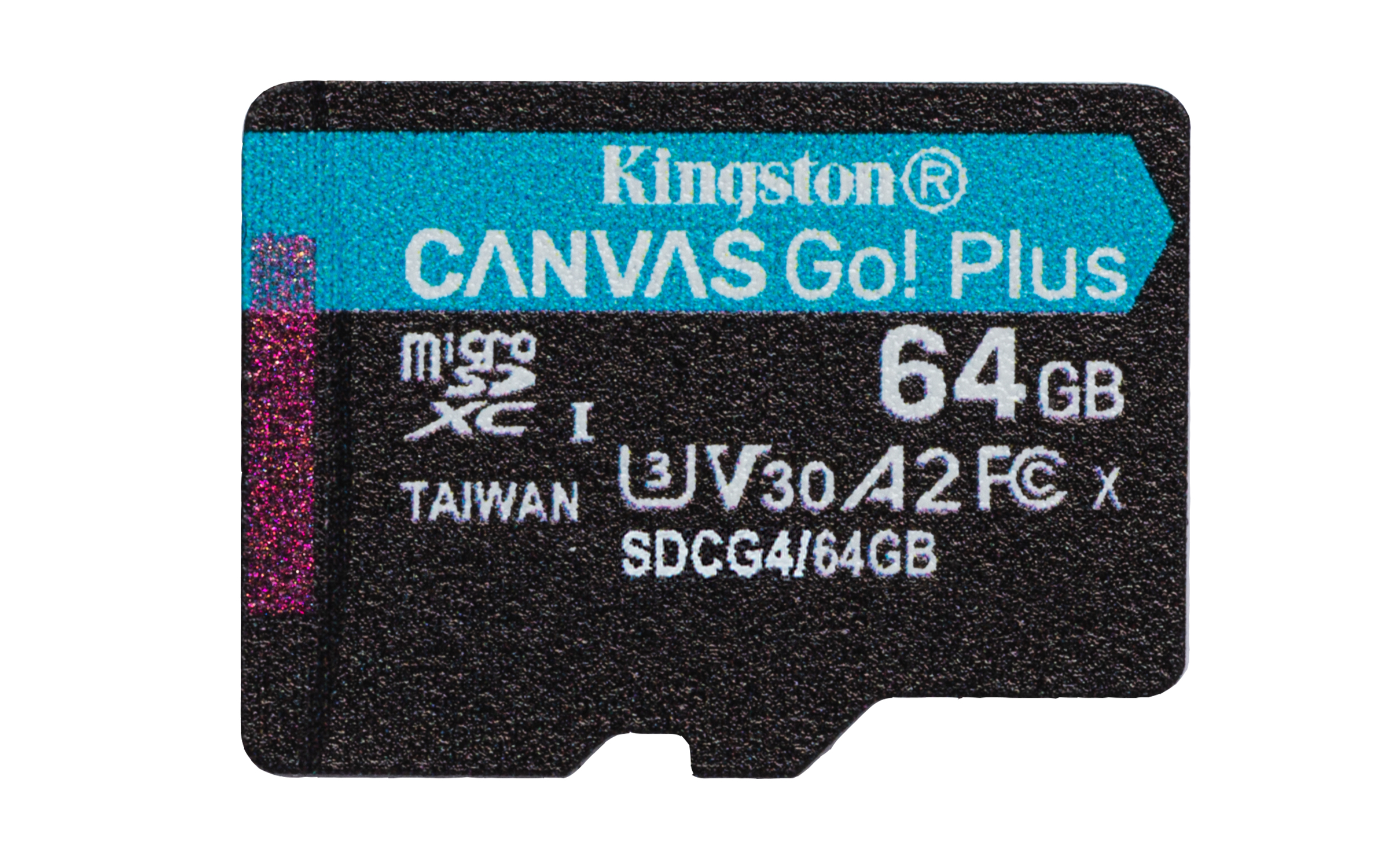 Memoria Microsdxc Kingston Canvas Go Plus Gen4 64Gb 200Mb/S U3 V30 A2 Sdcg4/64Gb