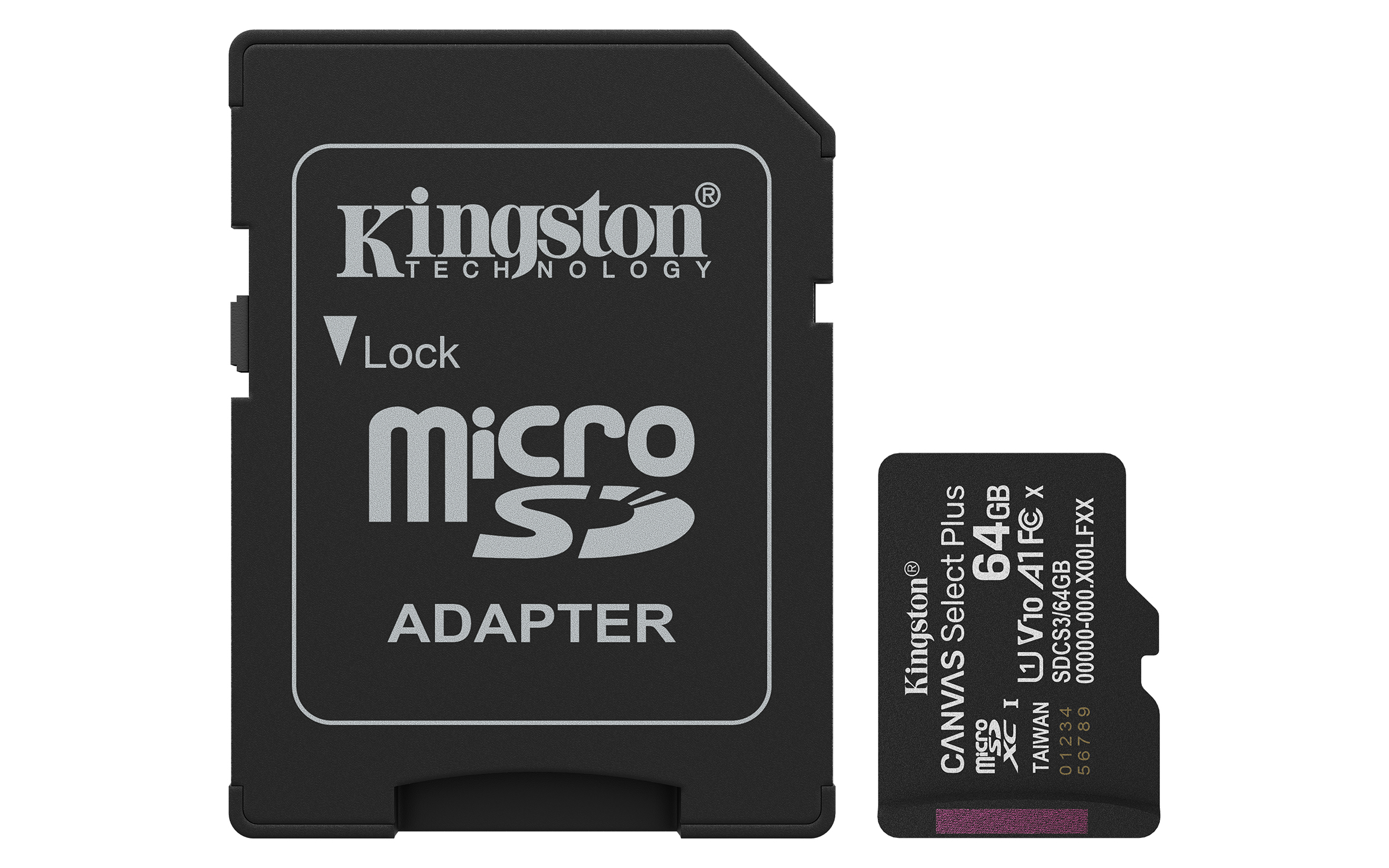 Memoria Microsdxc Kingston Canvas Select Plus Gen3 64Gb 100Mb/S A1 Sdcs3/64Gb
