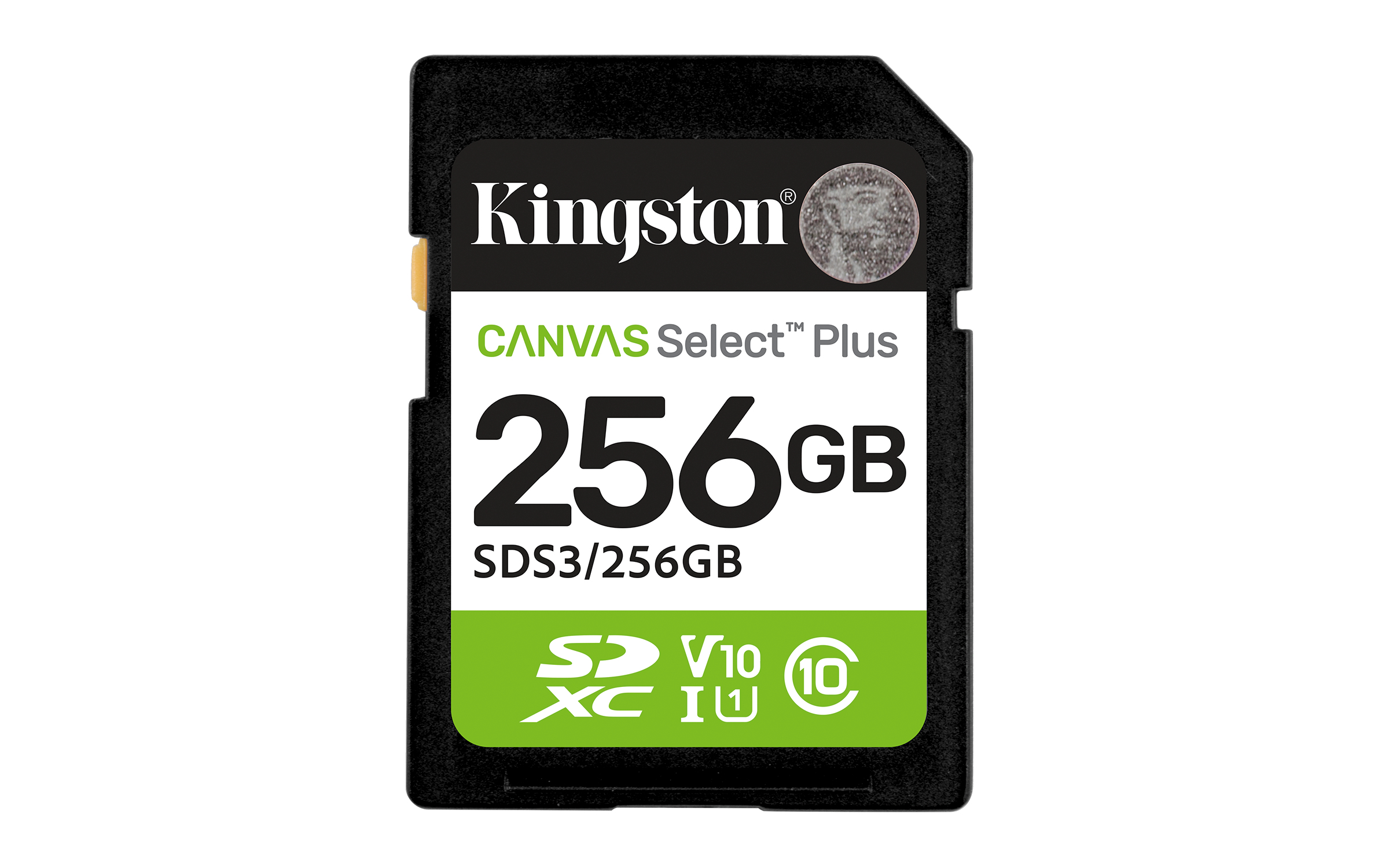 Memoria Sd Kingston Canvas Select Plus Gen3 256Gb 150Mb/S Uhs-I C10 Sds3/256Gb