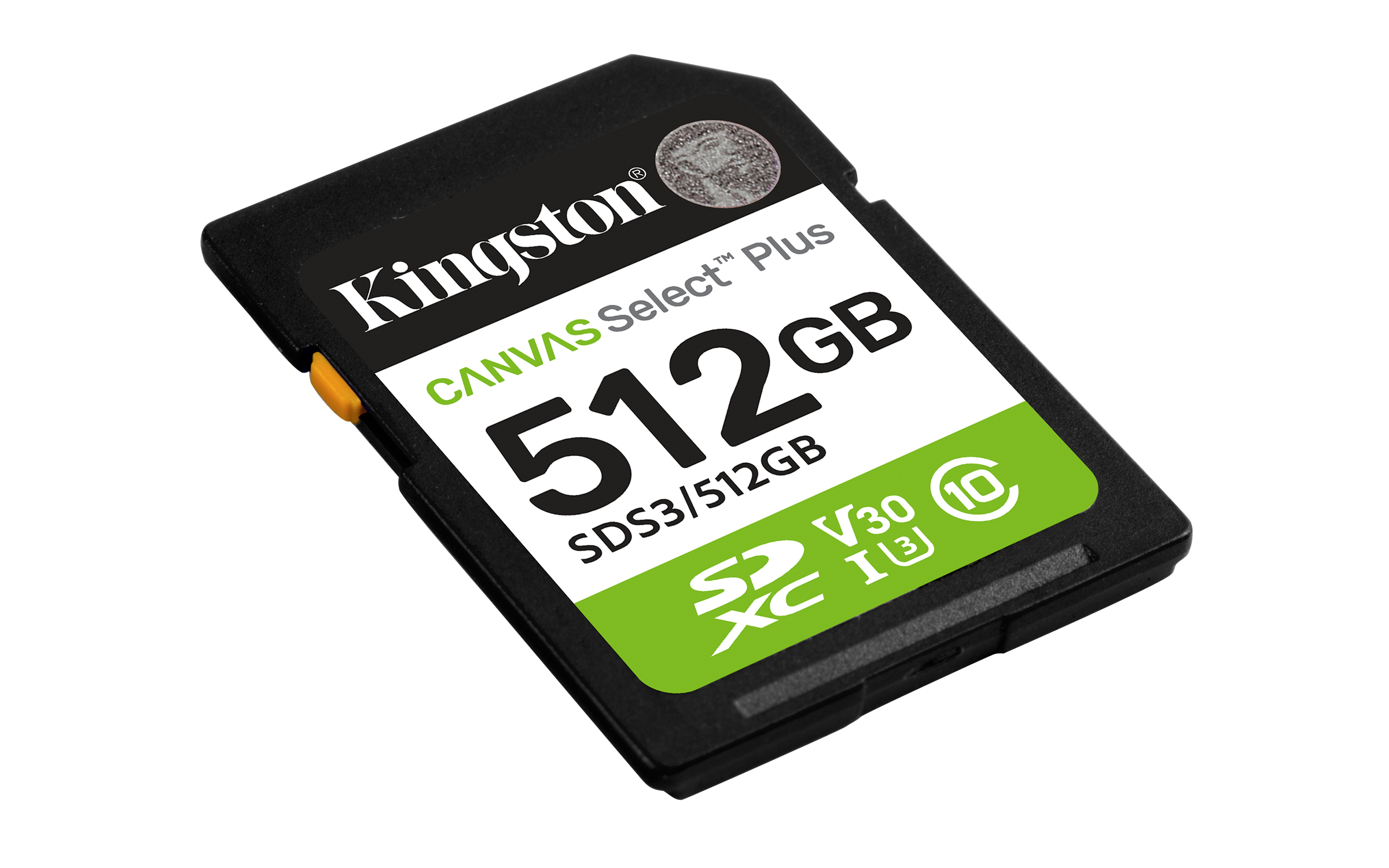 Memoria Sd Kingston Canvas Select Plus Sds3/512Gb 512Gb 150Mb/S Uhs-I U3 V30 Sds3/512Gb