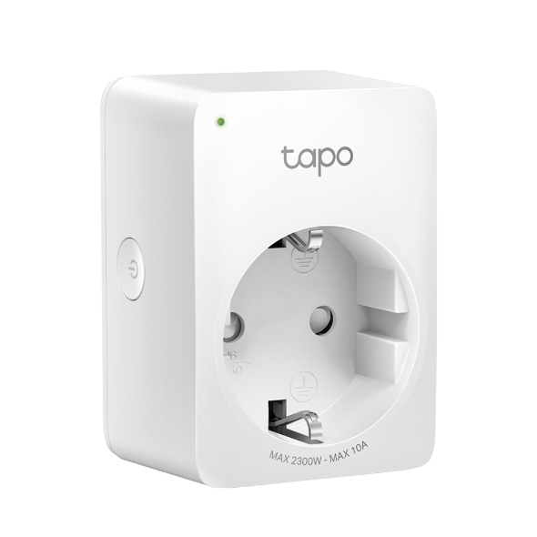 Kit Mini Enchufe Smart Wi-Fi Tp-Link Tapo P100 Inal Int Blanco