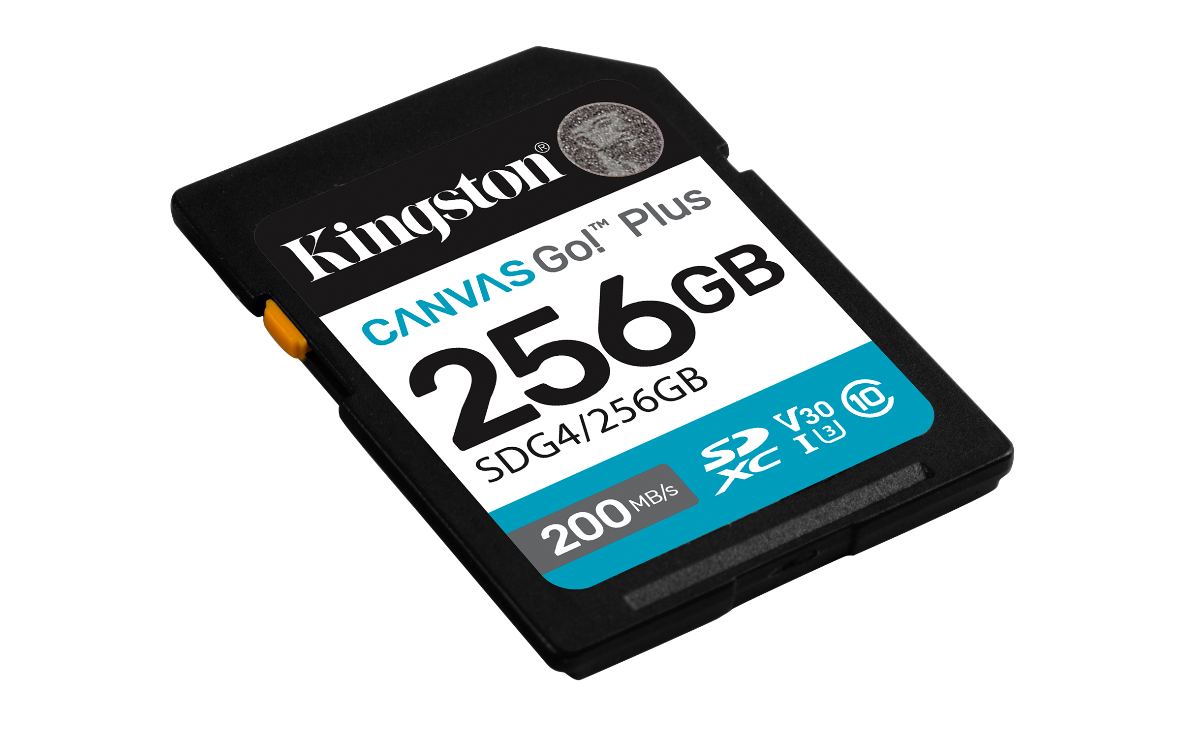 Memoria Sdxc Kingston Canvas Goplus G4 256Gb 200Mb/S Uhs-I V30 Sdg4/256Gb