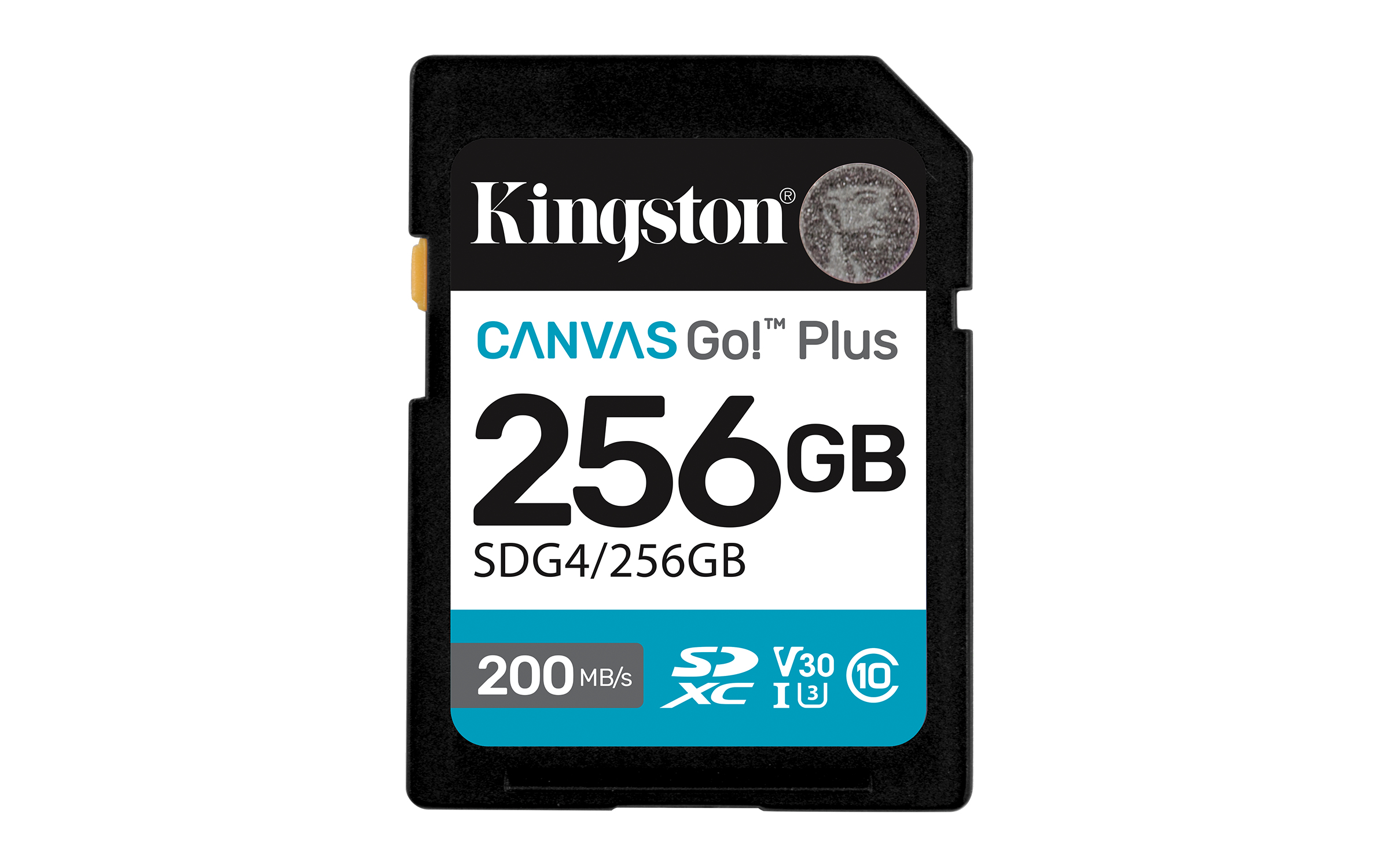 Memoria Sdxc Kingston Canvas Goplus G4 256Gb 200Mb/S Uhs-I V30 Sdg4/256Gb