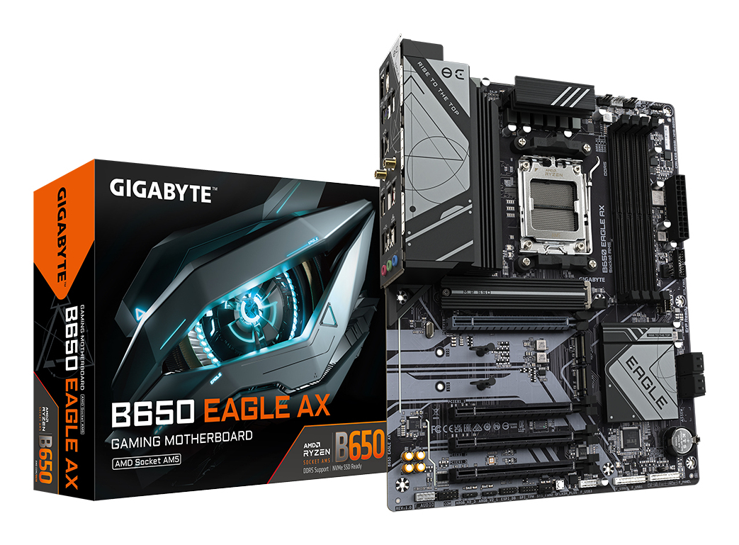 Tarjeta Madre Gigabyte B650 Eagle Ax Amd B650 Socket Am5 4X 192Gb Ddr5 Hdmi Atx