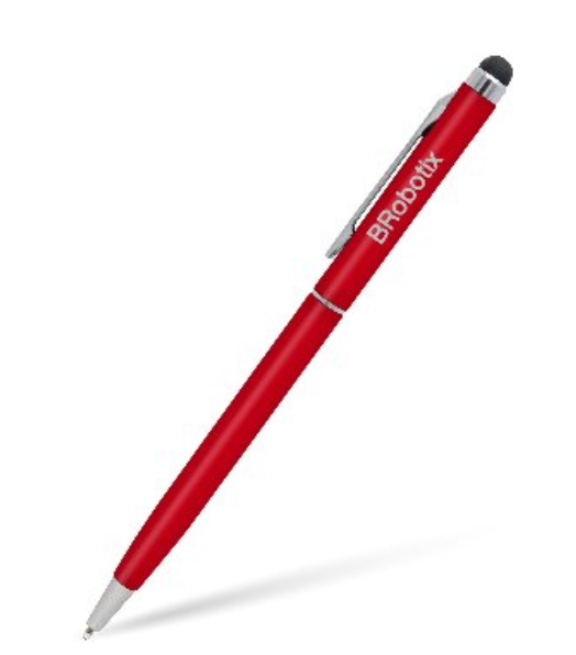 Pluma Stylus Para Tableta Brobotix 180454R Rojo