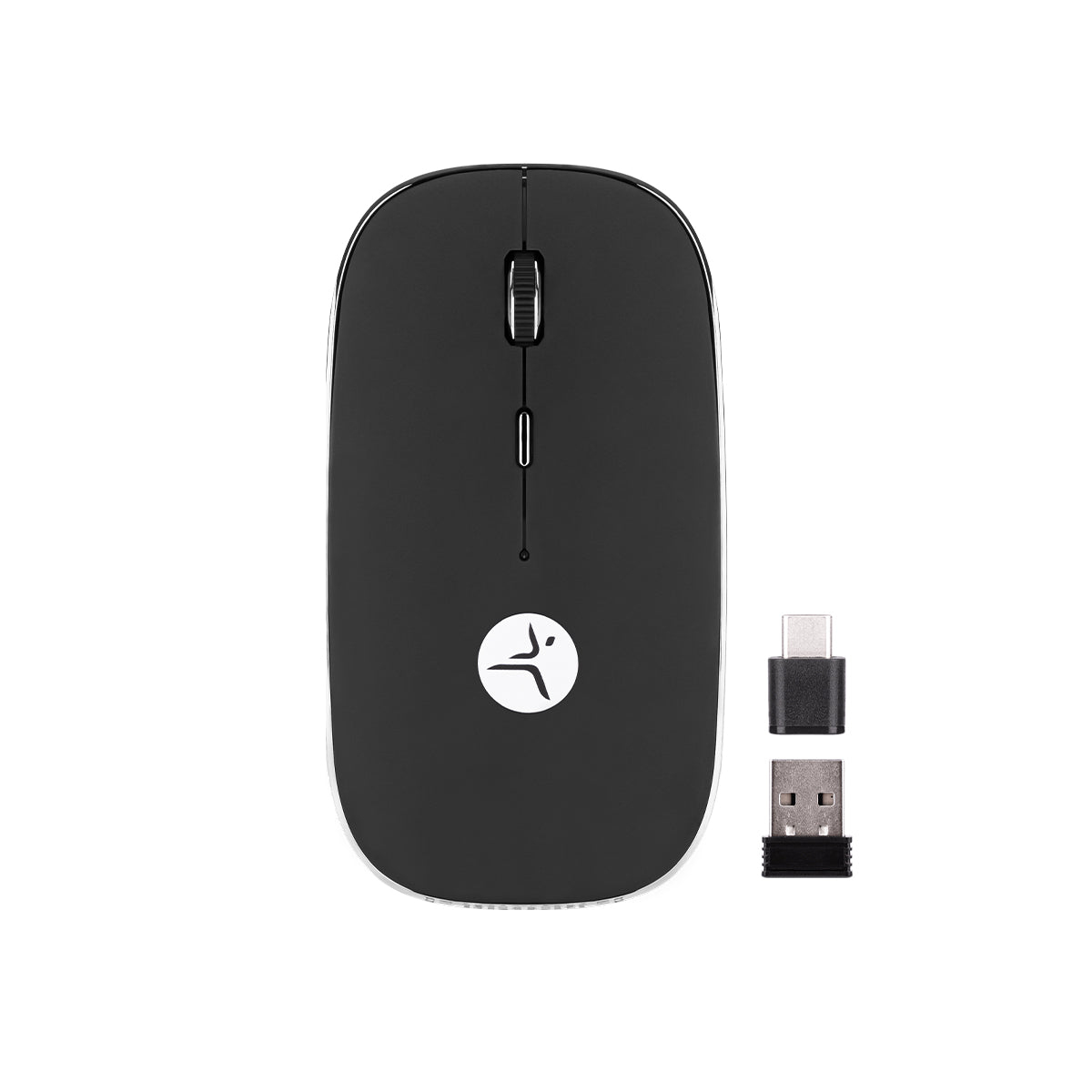 Mouse Techzone Tzacmoi30 Óptico 1600Dpi 4 Botones Rf Inalámbrico Ambidextro Tzacmoi30