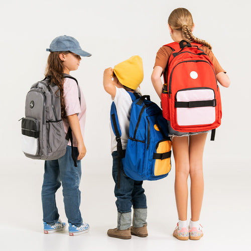 Mochila Perfect Choice Pc-085201 Mochila Escolar Poliéster Gris Pc-085201