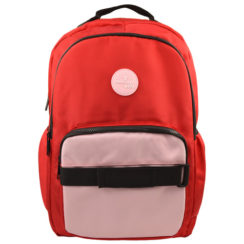 Mochila Perfect Choice Pc-085225 Mochila Escolar Rojo Poliéster Pc-085225