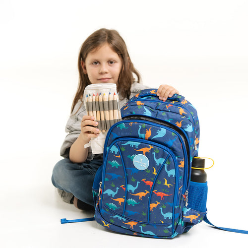 Mochila Perfect Choice Pc-085300 Escolar Azul Multicolor Poliéster Pc-085300