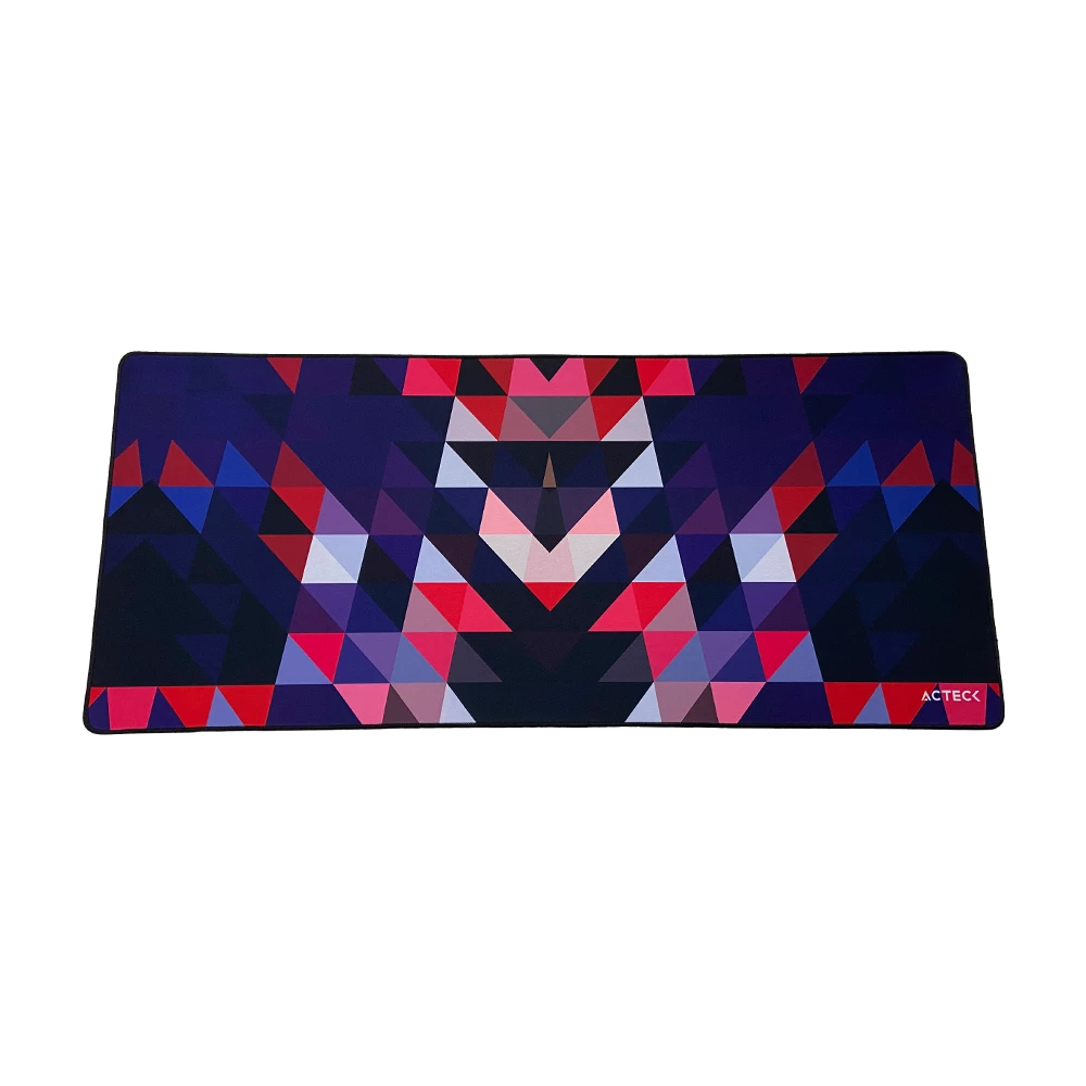 Mousepad Acteck Ac-941105 80X35Cm Tela, Caucho Multicolor Base Antiderrapante Ac-941105