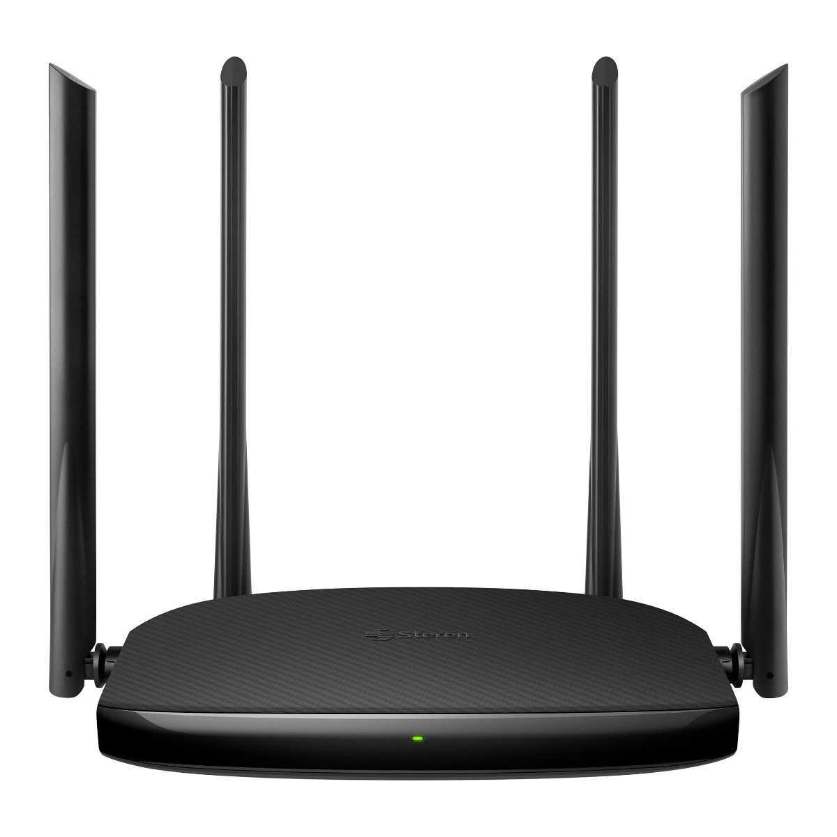 Router Steren Com-852 Wi-Fi5 Doblebanda 2.4/5Ghz 867Mbps 4 Antenas 4 Puertos Gigabit Negro Com-852