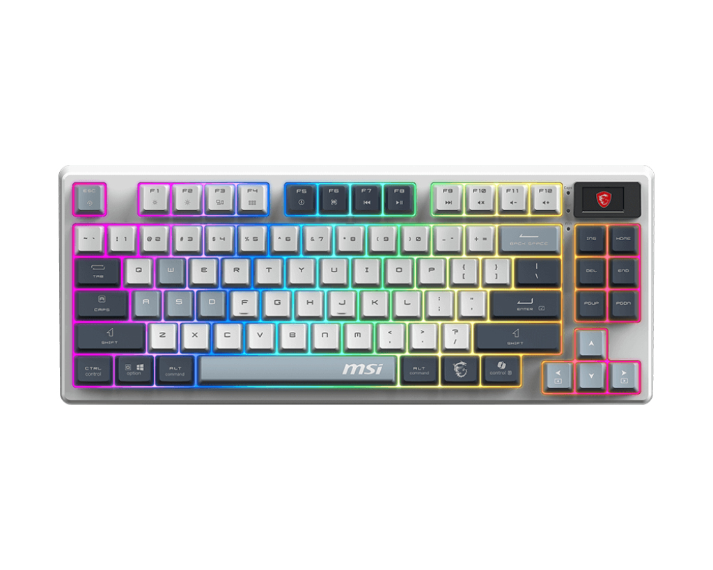 Teclado Gamer Msi Forge Gk600 Tkl Wireless Led Rgb Usb+Bt Forge Gk600 Tkl W Sky Us