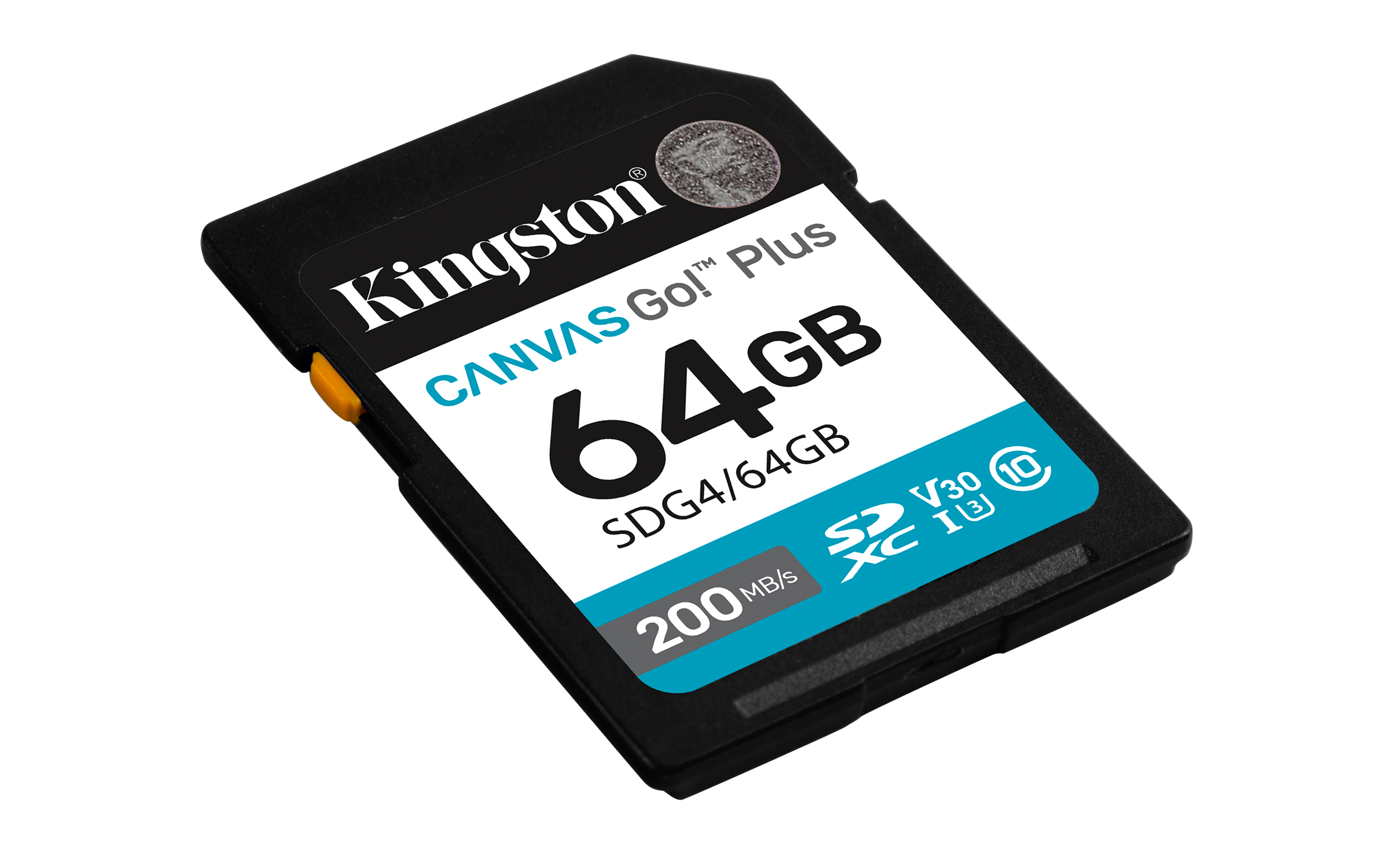 Memoria Sdxc Kingston Canvas Go Plus 64Gb 200Mb/S Uhs-I V30 Sdg4/64Gb