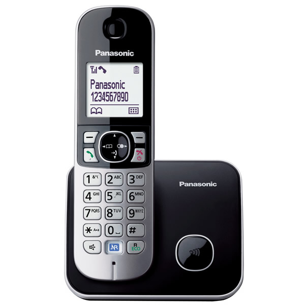 Telefono Inalambrico Panasonic Dect 6.0 Altavoz Id Kx-Tg6811Meb Gris