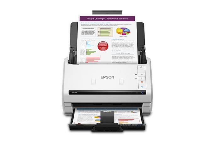 Scanner Epson Workforce Ds-770, 600 X 600 Dpi, Escáner Color, Usb 3.0