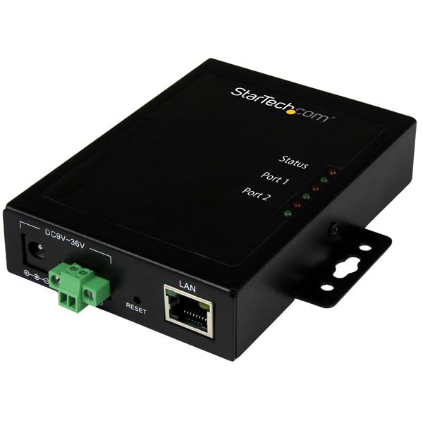 Servidor De Dispositivos Startech Serial A Ip 2 Puertos Rs232 Db9