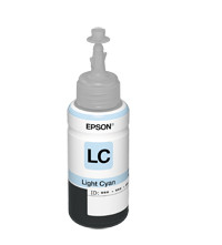 Botella Tinta Epson T673520 Para L805 Cyan Claro 70Ml