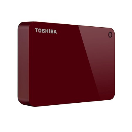 Disco Duro Externo Toshiba Canvio Advance 3Tb 2.5" Rojo Hdtc930Xr3Ca