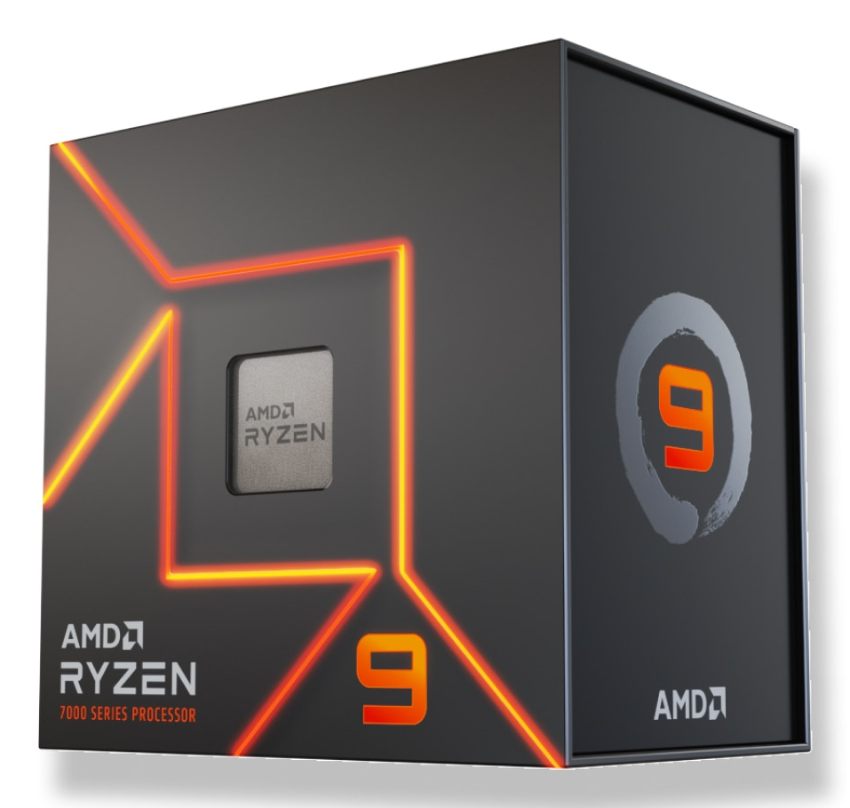 Procesador Amd Ryzen 9 7900 3.7Ghz 12 Nucleos Socket Am5 64Mb L3 5.4Ghz Turbo 100-100000590Wof