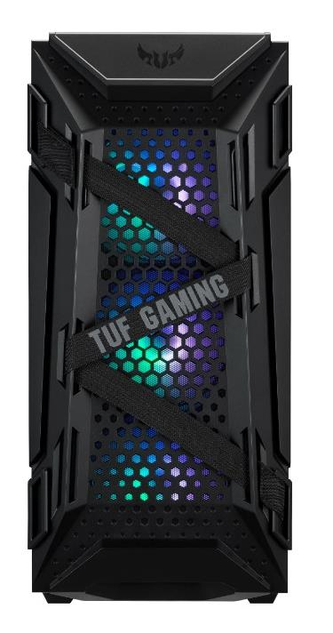 Gabinete Asus Gt301 Media Torre Atx 2X Usb 3.2 Negro Cristal Templado Rgb Gt301 Blk