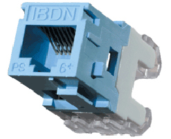Jack Rj45 Belden Cat6E Azul  Ax101326