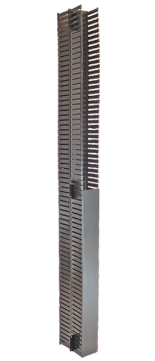 Organizador Vertical North System - Negro, Acero, 13 Kg, 182, 5 Cm