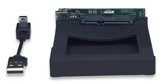 Gabinete Hdd Manhattan 2.5" Sata Usb V2.0 Sil Negr 130103