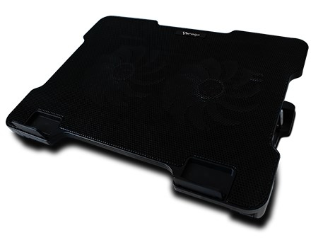 Base Enfriadora Vorago Laptop Cp-300 Ajustable Hub 2 Usb Negro