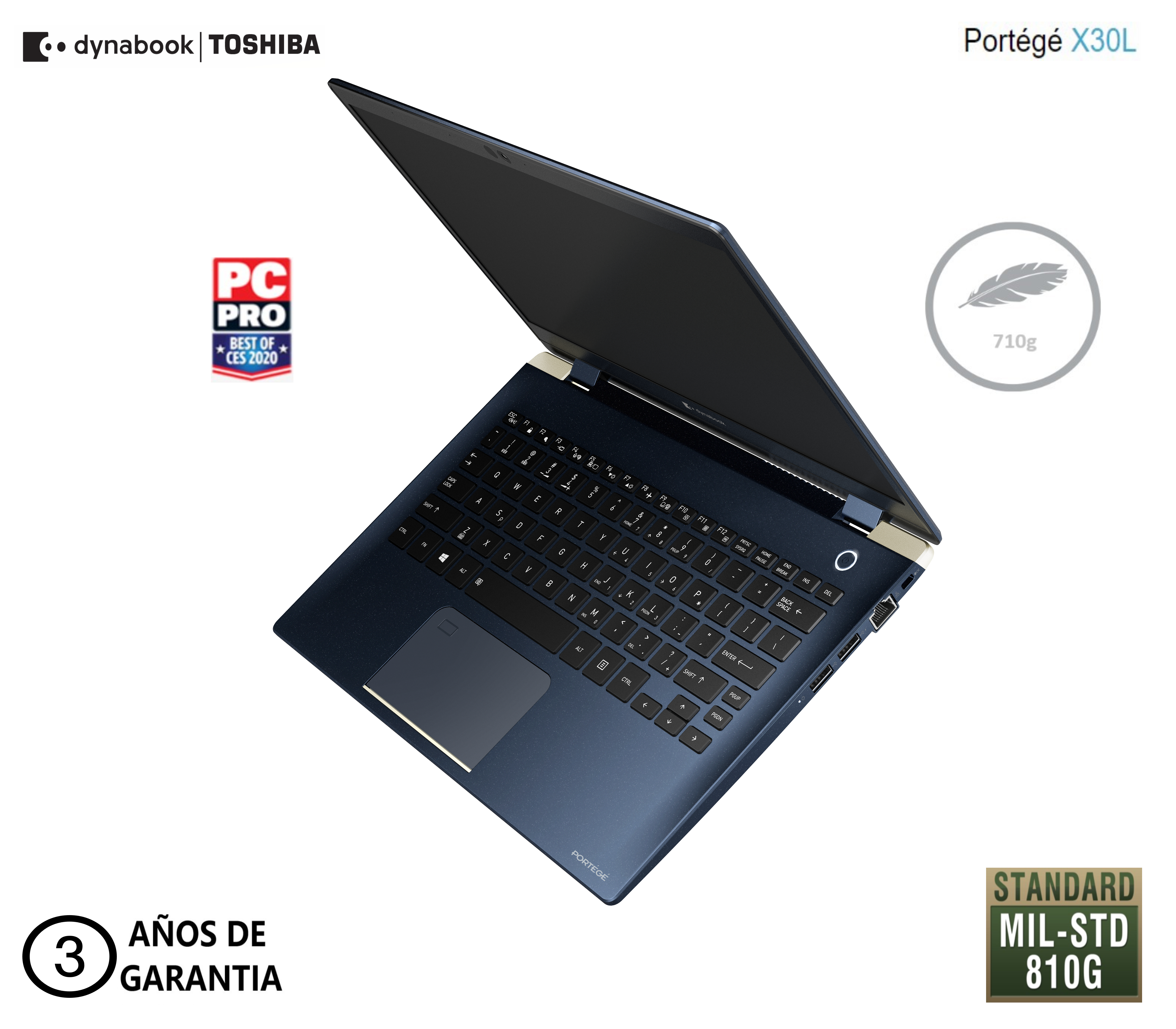 Laptop Toshiba X30L-G 13.3 Touch Ci5 10210U 16G 512G W10P Puz20U-1H001