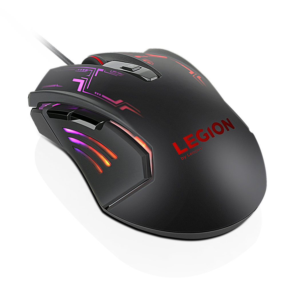 Mouse Gamer Lenovo Legion M200 Rgb 2400 Dpi Usb (Gx30P93886)
