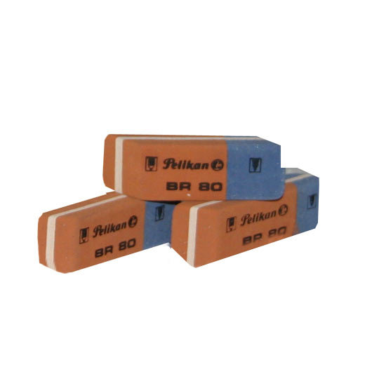 Borrador Pelikan Br-80 Lapiz Y Tinta C/80 Pzas