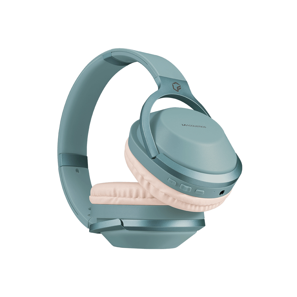 Diadema Lf Acoustics Bt 5.0 12 Hrs 250 Mah 3.5 Mm Aura Verde La-927260