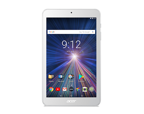 Tableta Acer B1-870-K1Kl 1 Gb Mediatek Quad Core 8" Android 7.0 16 Gb