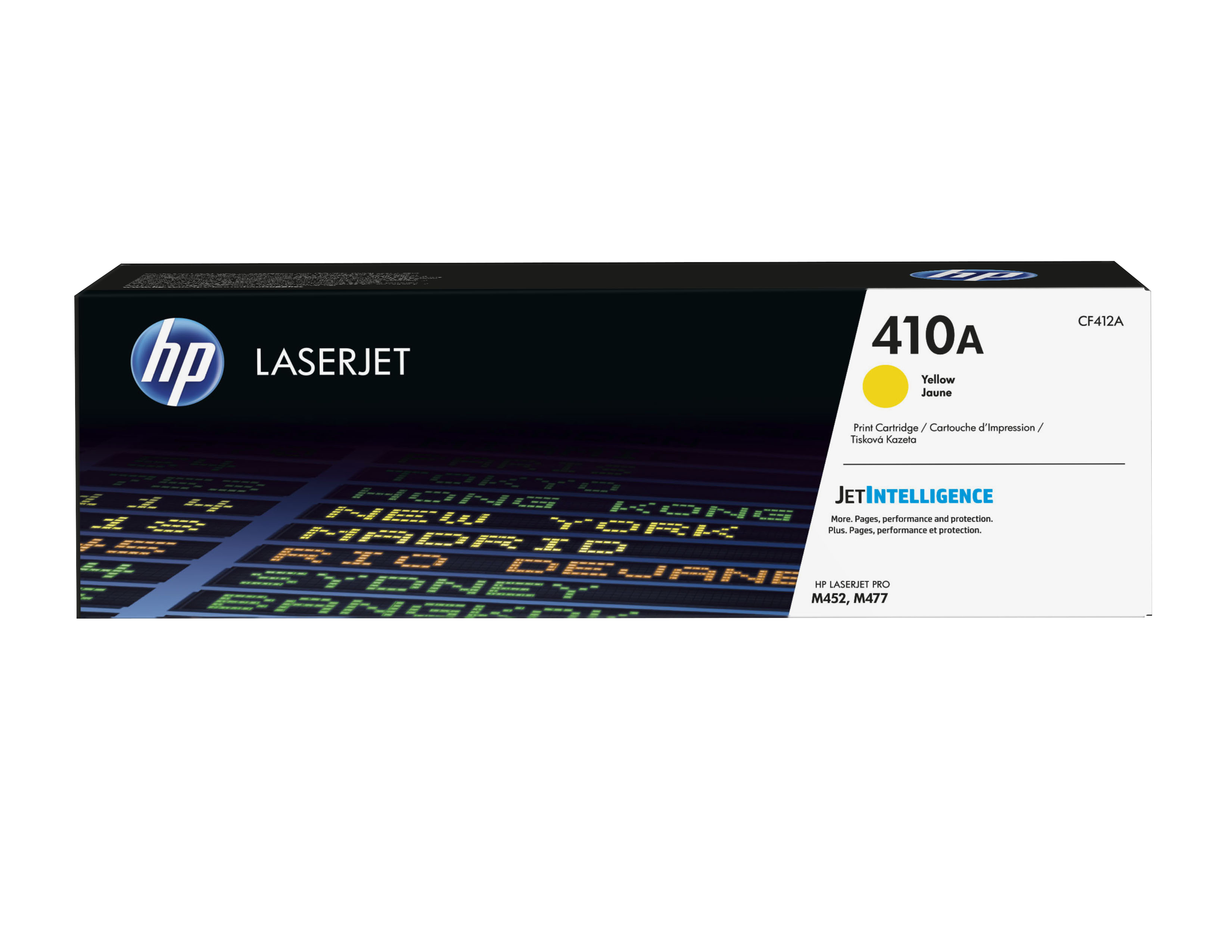 Toner Hp 410A Yellow Laserjet Pro M452/M477 Cf412A