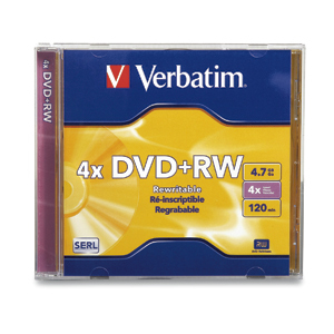Dvd Verbatim 94520 +Rw 8X 120Min 4.7Gb Caja 1 Pza