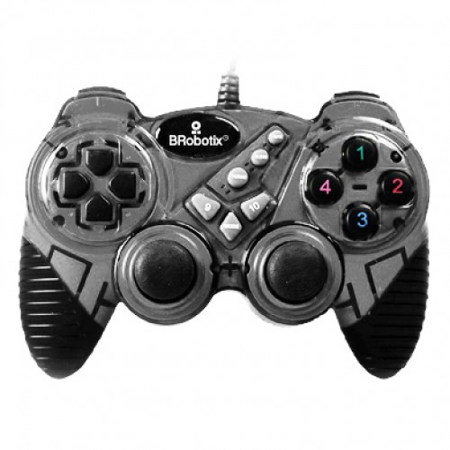 Control Para Juegos Rumblepad Brobotix Gris 751899G